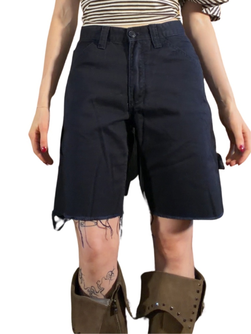 Carpenter Denim Shorts